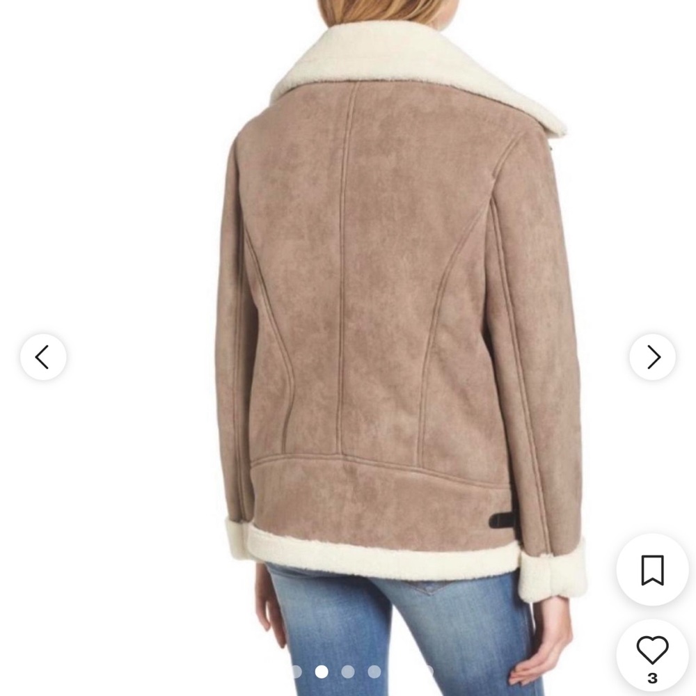 Vigoss Shearling Oversized Jacket - image 3